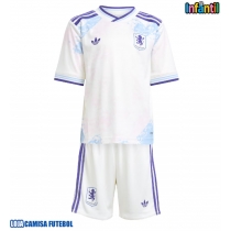 Camisa de Futebol Aston Villa Jadon Sancho #19 Equipamento Alternativo Infantil 2025-26 Manga Curta (+ Calças curtas)